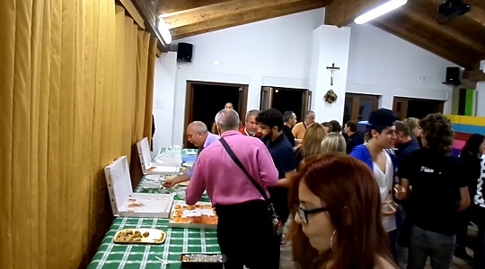 Buffet di benvenuto